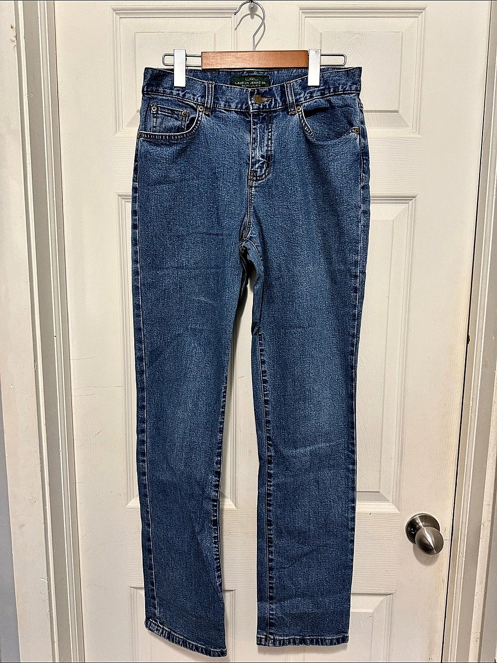 Ralph Lauren Jeans Co. Classic Straight Leg Blue Jeans